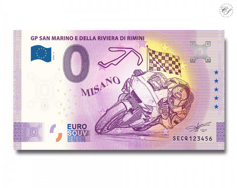 Italia 0 € 2020 San Marinon GP -juhlavuosiversio UNC