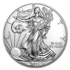 Yhdysvallat 2021 American Silver Eagle hopearaha