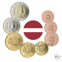 Latvia 1s - 2 € 2021 BU