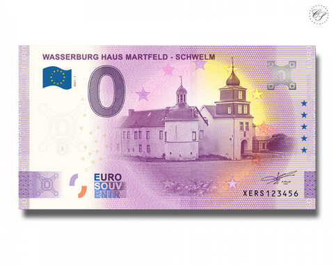 Saksa 0 € 2021 Martfeldin linna UNC