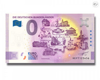 Saksa 0 € 2021 Osavaltiot & Thüringen UNC