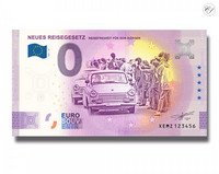 Saksa 0 € 2021 Uusi Matkalaki UNC