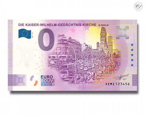 Saksa 0 € 2021 Keisari Vilhelmin muistokirkko UNC