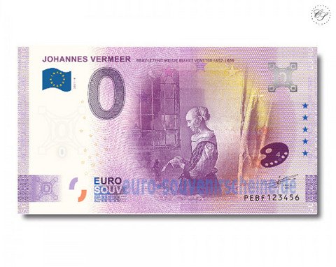 Alankomaat 0 € 2021 Johannes Vermeer 4/6 UNC