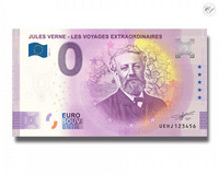Ranska 0 € 2021 Jules Verne -juhlavuosiversio UNC