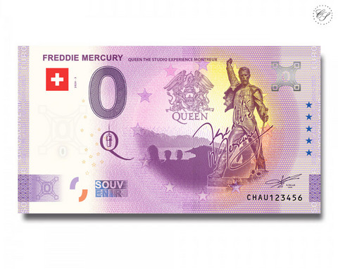 Sveitsi 0 € 2021 Freddie Mercury UNC