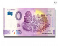 Italia 0 € 2021 Calabria -juhlavuosiversio UNC