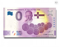 Suomi 0 € 2021 Kyösti Kallio - Suomen Presidentit UNC