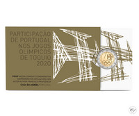 Portugali 2 € 2021 Tokion olympialaiset, Proof