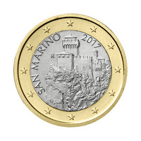 San Marino 1 € 2021 La Césta UNC