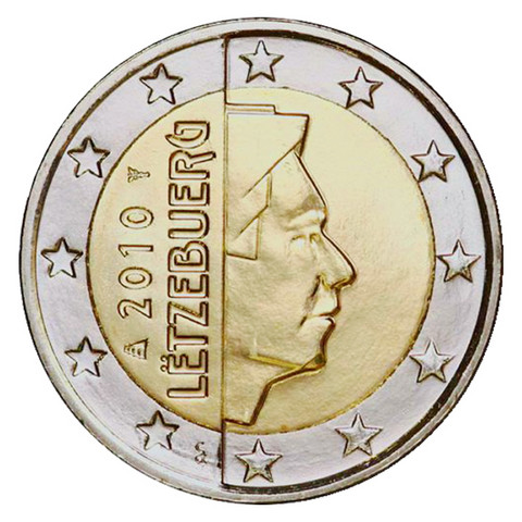 Luxemburg 2 € 2020 Suurherttua Henri UNC