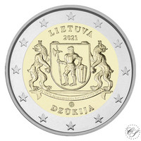 Liettua 2 € 2021 Dzukija