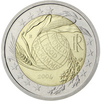 Italia 2 € 2004 Maailman elintarvikeohjelma