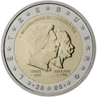 Luxemburg 2 € 2005 Henry & Adolphe
