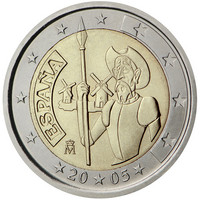 Espanja 2 € 2005 Don Quijote