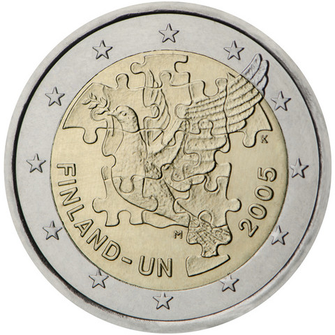 Suomi 2 € 2005 YK 50 vuotta