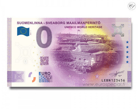 Suomi 0 € 2021 Suomenlinna Special Edition