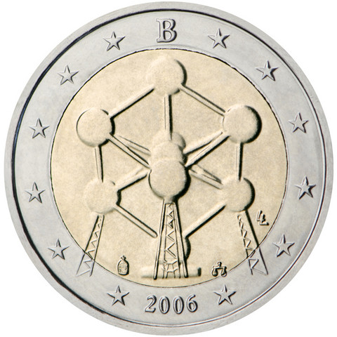 Belgia 2 € 2006 Atomium