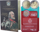 San Marino 2 € 2007 Giuseppe Garibaldi