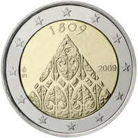 Suomi 2 € 2009 Autonomia 200 vuotta