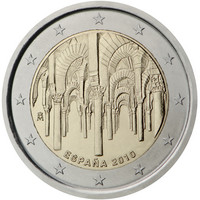 Espanja 2 € 2010 Córdoban historiallinen keskusta