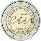 Belgia 2 € 2010 EU- puheenjohtajuus