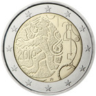 Suomi 2 € 2010 Suomalainen raha 150 vuotta