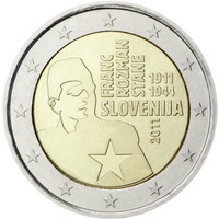 Slovenia 2 € 2011 Franc Rozman