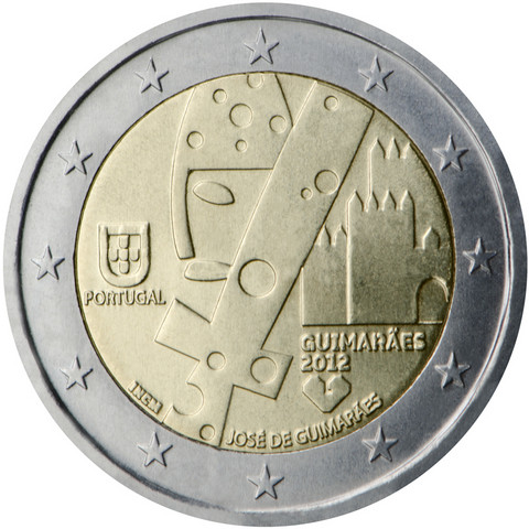 Portugali 2 € 2012 Guimarães