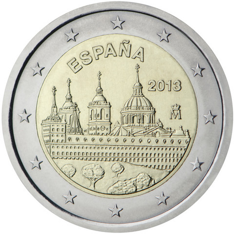 Espanja 2 € 2013 El Escorial