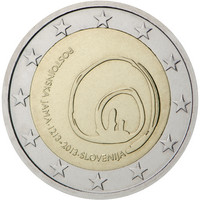 Slovenia 2 € 2013 Postojnan luolasto
