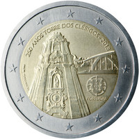 Portugali 2 € 2013 Torre dos Clérigos