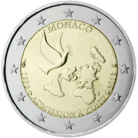 Monaco 2 € 2013 YK- jäsenyys 20 vuotta