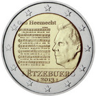 Luxemburg 2 € 2013 Suurherttuakunnan kansallishymni