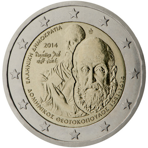 Kreikka 2 € 2014 Theotokopoulos