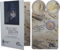 San Marino 2 € 2014 Giacomo Puccini