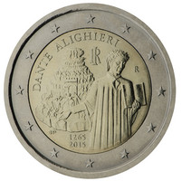 Italia 2 € 2015 Dante Alighieri