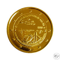 Suomi 2 € 2021 Ahvenanmaan itsehallinto 100 v., kullattu