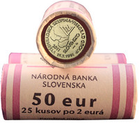 Slovakia 2 € 2011 Visegrád- ryhmä rulla