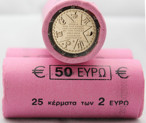 Kreikka 2 € 2014 Jooniansaaret rulla