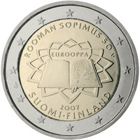 Suomi 2 € 2007 Rooman Sopimus