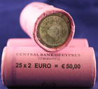 Kypros 2 € 2012 Euro 10 vuotta rulla