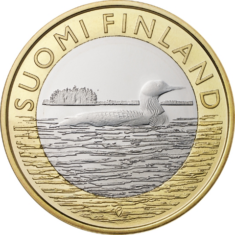 Suomi 5 € 2014 Savo - Kuikka