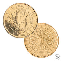 San Marino 5 € 2021 Zodiac - Kalat UNC