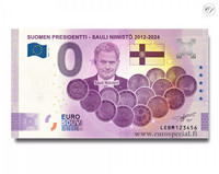 Suomi 0 € 2021 Sauli Niinistö - Suomen Presidentit Special Edition UNC