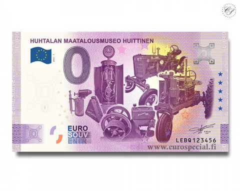 Suomi 0 € 2021 Huhtalan maatalousmuseo Huittinen