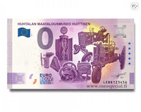 Suomi 0 € 2021 Huhtalan maatalousmuseo Huittinen Special Edition UNC
