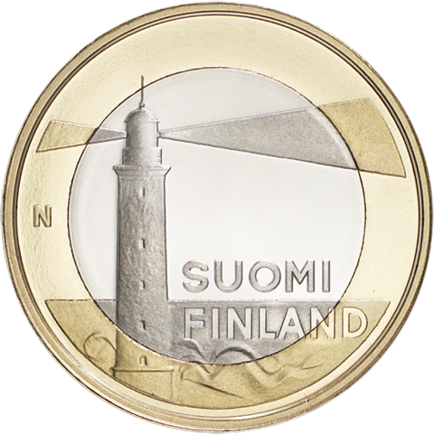 Suomi 5 € 2013 Ahvenanmaa - Sälskärin majakka