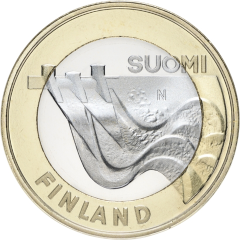 Suomi 5 € 2013 Karjala - Imatrankoski