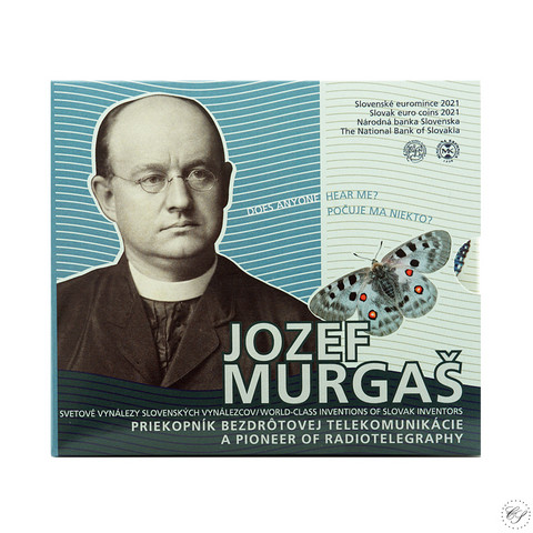 Slovakia 2021 BU rahasarja Jozef Murgas